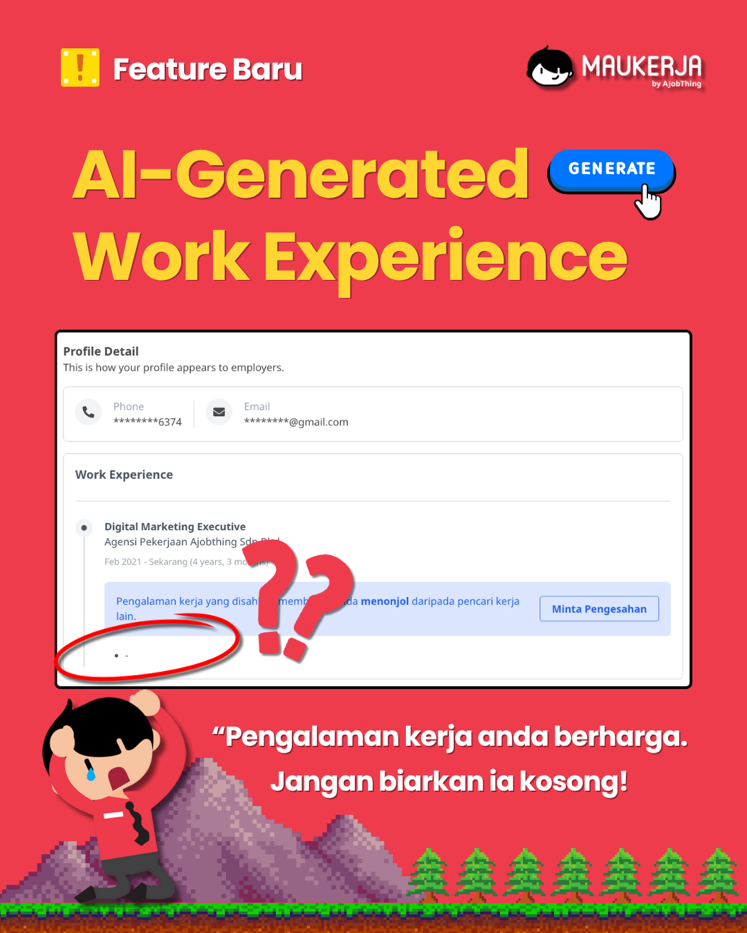 AI Generated Work Experience
